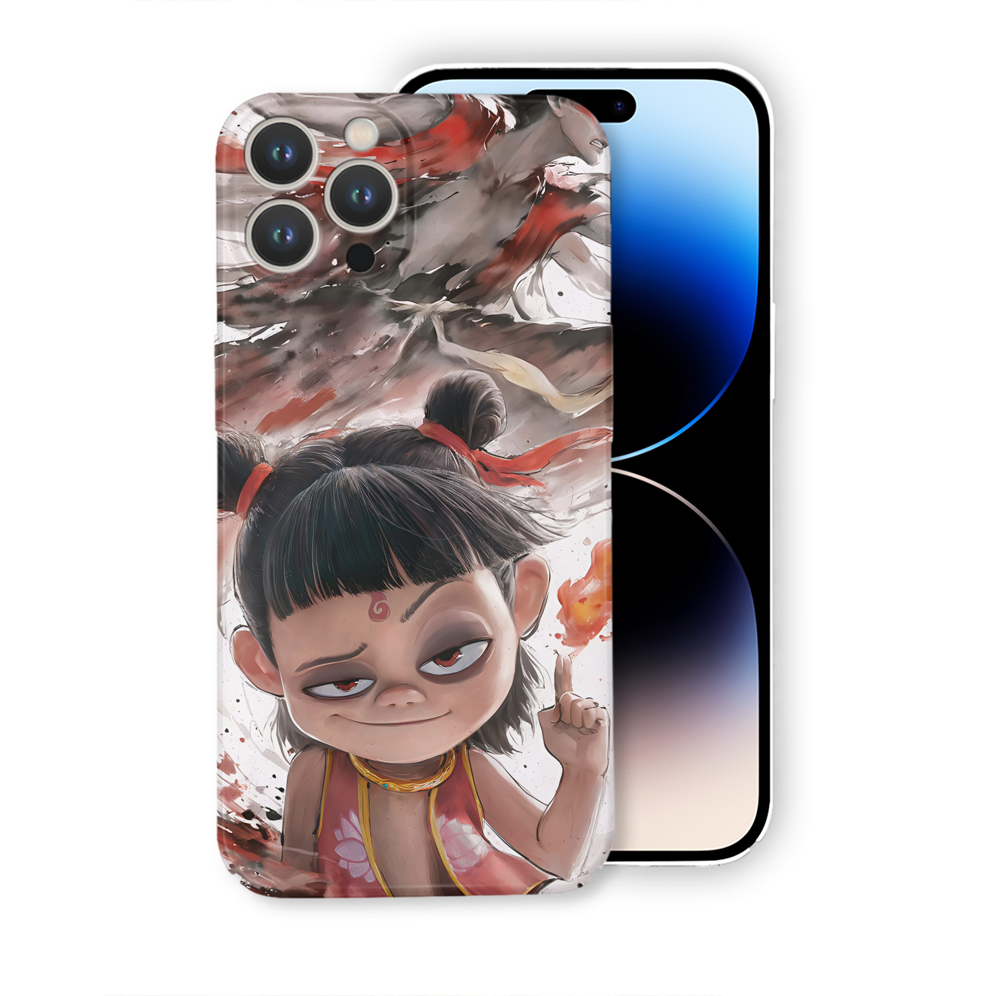 （画像用） Ne Zha 2 ナタ 魔童の大暴れ 【iPhone 14シリーズ対応】ハードケース
